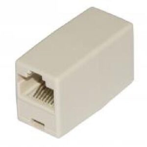 ACCOPPIATORE TEL. 2 CONN RJ45 - 8P8C F/F (08308) BIANCO