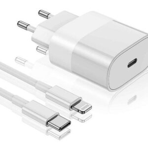 ADATTATORE CARICATORE IPHONE CAVO DA USB-C A LIGHTNING - 20W