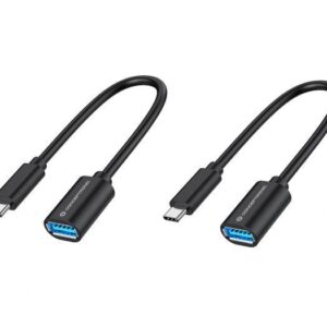 ADATTATORE OTG DA USB-C A USB-A - 2PZ (ABBY11B)