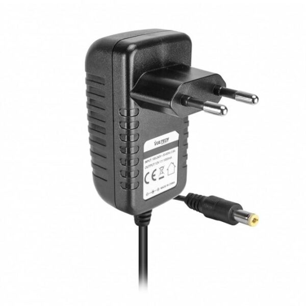 ALIMENTATORE PER TELECAMERA (VS-ALIM1A-WM) 12V 1A