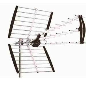 ANTENNA TV ESTERNA DA TETTO ANT10 - UHF A LARGA BANDA DVB 42 ELEMENTI