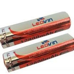 BATTERIA AL LITIO 18650 3,7V 12800MAH 2PZ SENZA POLI (LE-335)