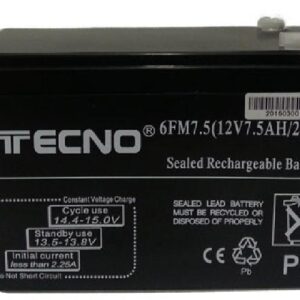 BATTERIA PER UPS AL PIOMBO 12V 7.5A