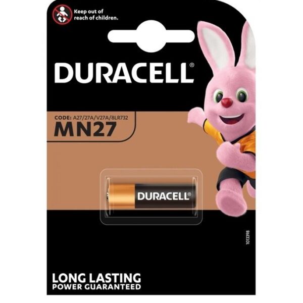 BATTERIE ALCALINE 12V MN27 BL1 DUR27 (A27)