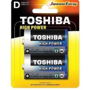 BATTERIE ALCALINE TORCIA D LR20 1.5V 2PZ (LR20GCNN-BP2-10)
