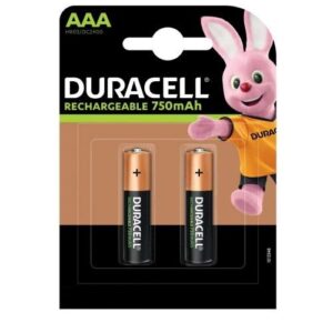 BATTERIE RICARICABILI MINISTILO AAA 750MAH CONF. 2PZ