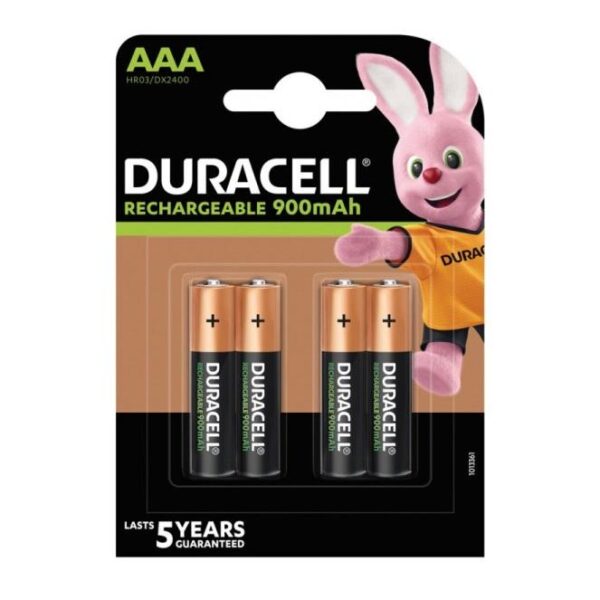 BATTERIE RICARICABILI MINISTILO AAA 900MAH CONF. 4PZ