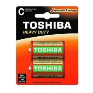 BATTERIE ZINCO MEZZA TORCIA R14 C 1.5V 2PZ