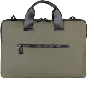 BORSA PER NOTEBOOK 15.6" GOMMO SLIM VERDE MILITARE