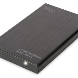 BOX ESTERNO PER HD 2,5" SATA USB 2.0 (DA71104) NERO