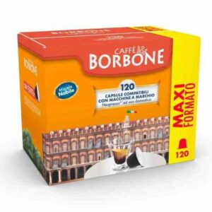 CAPSULE MONODOSE DI CAFFE' MISCELA NOBILE BLU COMPATIBILI MACCHINE NESPRESSO - 120PZ