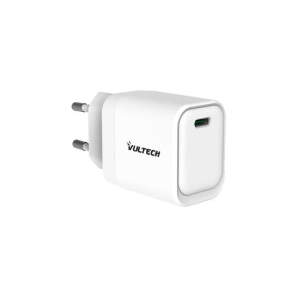 CARICABATTERIE CARICATORE DA RETE USB-C TECNOLOGIA GAN 45W PPS (CC45-1C)