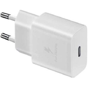 CARICABATTERIE USB-C 15W FAST CHARGE (EP-T1510XWEGEU) BIANCO CON CAVO