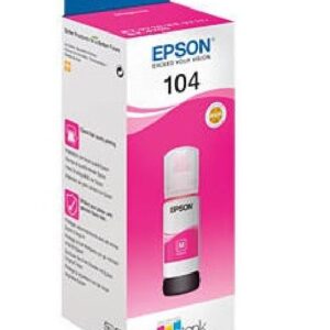 CARTUCCIA ORIGINALE ECOTANK 104 (C13T00P340) MAGENTA