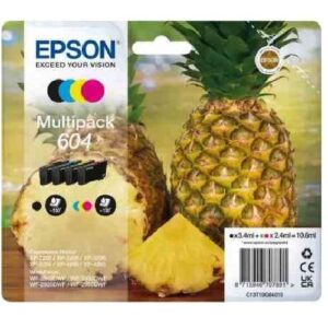 CARTUCCIA ORIGINALE T604 (C13T10G64010) MULTIPACK 4 COLORI