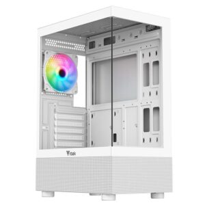 CASE GAMING TOWER SHOWBUI 33W - NO ALIMENTATORE - ARGB FAN - BIANCO (ITGCASB33W)
