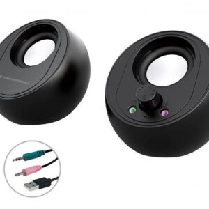 CASSE BJORN01B 2.0 10W 3.5MM/USB NERE