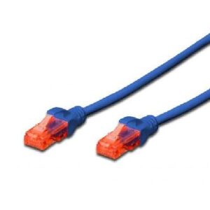 CAVO DI RETE DRITTO NON SCHERMATO CAT.6E 0,5 MT BLU (DK1614005B)