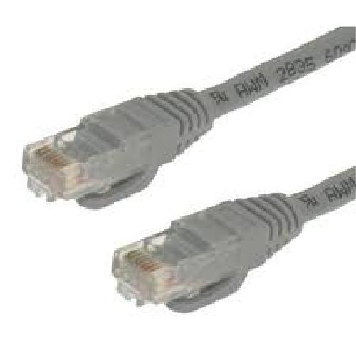 CAVO DI RETE DRITTO UTP CAT.5E 3 MT (CV-PU5CCP-030-GR)