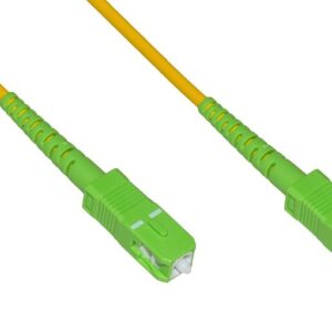 CAVO FIBRA OTTICA APC SC A APC SC SINGLEMODE SIMPLEX MT.1 (LKSCSCAPCS1)