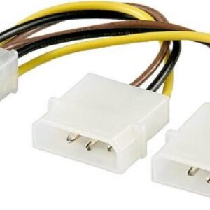 CAVO SDOPPIATORE ALIMENTAZIONE MOLEX A 6PIN PER SK VIDEO PCI-E (AKPCIP6)