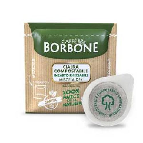 CIALDA MONODOSE DI CAFFE' MISCELA DEK VERDE DECAFFEINATA - 50PZ
