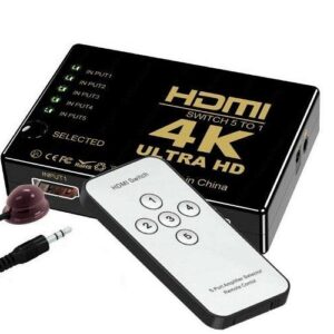 COMMUTATORE SWITCH HDMI 1.4B 5 PORTE ULTRA HD 4K (Q-501K)