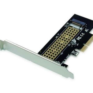CONTROLLER ADATTATORE INTERNO PCIE PER M.2 NVME CON DISSIPATORE (EMRICK05BS)