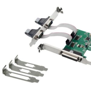 CONTROLLER SPC01G 1+2 PORTE SCHEDA A INNESTO SERIALE/PARALLELA PCIE - PARALLELA (IEEE 1284), SERIALE (9-PIN) - PCI
