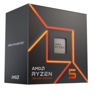 CPU RYZEN 5 7600 AM5 5.2 GHZ (100-100001015BOX)