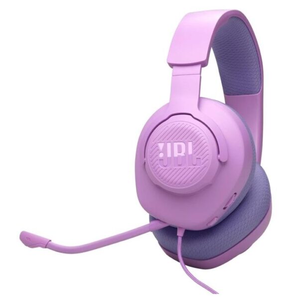 CUFFIA GAMING CON MICROFONO QUANTUM 100 VIOLA (JBLQTUM100M2PUR)