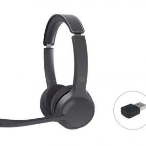 CUFFIE MICROFONO POLONA04BA BLUETOOTH CON ADATTATORE AUDIO USB