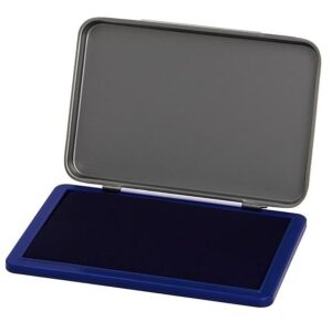 CUSCINETTO TAMPONE PER TIMBRI N2 - BLU 12X8 (13NIK011)