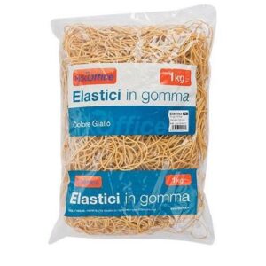 ELASTICI IN GOMMA - CONF. 1KG. - GIALLO (06NIK020)