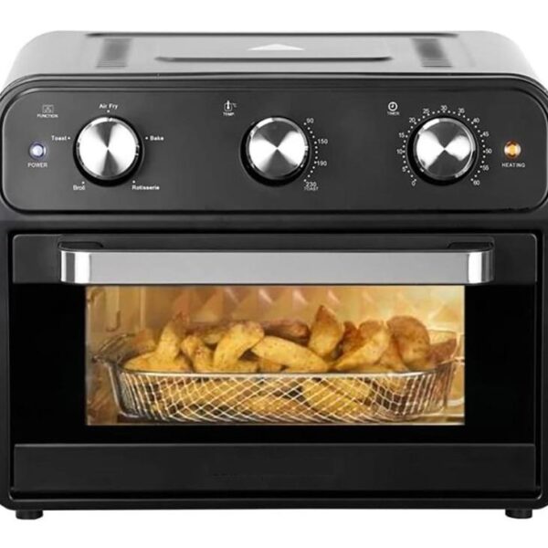 FORNO AD ARIA AIR FRYER 25 - 25LT. FUNZIONE GIRARROSTO + TEGLIA A RETE