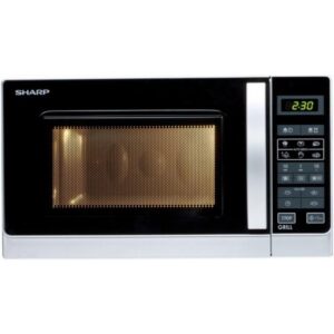 FORNO MICROONDE R642INW 20LT. CON GRILL - SILVER - GARANZIA ITALIA