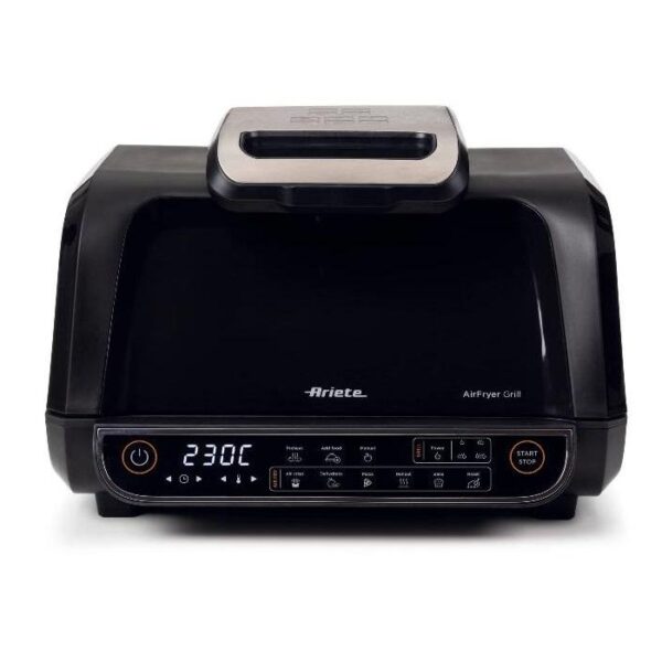 FRIGGITRICE AIRY FRYER GRILL 8L 2IN1 CON BISTECCHIERA ARI4635/00 NERO