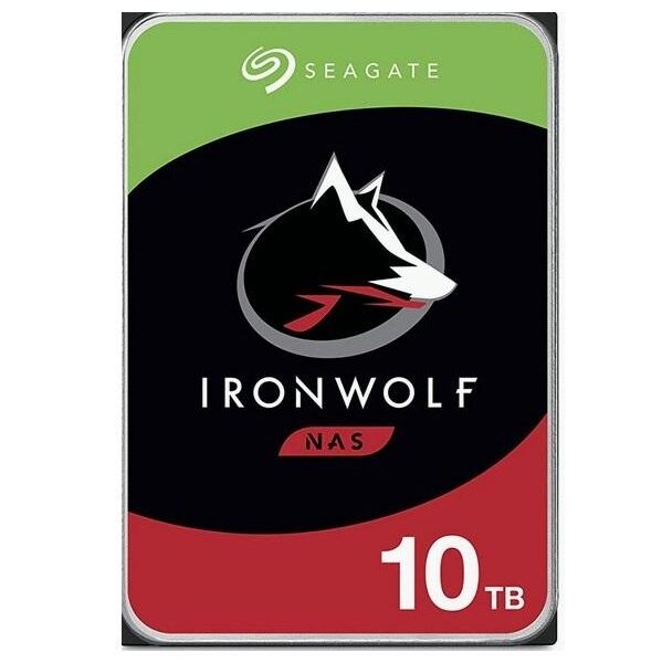HARD DISK 10 TB IRONWOLF SATA 3 3.5" NAS (ST10000VN000)