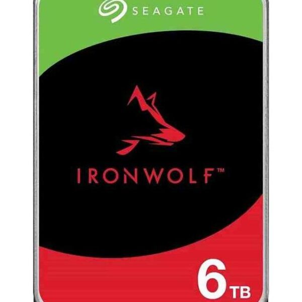 HARD DISK 6 TB IRONWOLF SATA 3 3.5" NAS (ST6000VN006)