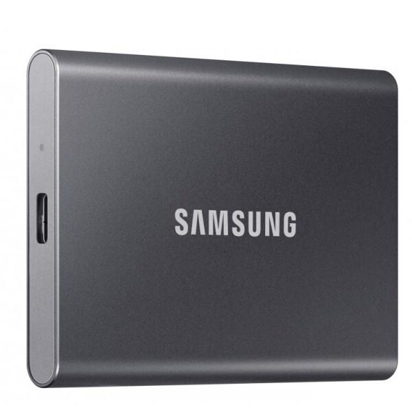 HARD DISK SSD 1 TB ESTERNO USB 3.2 2,5" T7 ESTERNO GRIGIO (MU-PC1T0T/WW) AUTOALIMENTATO