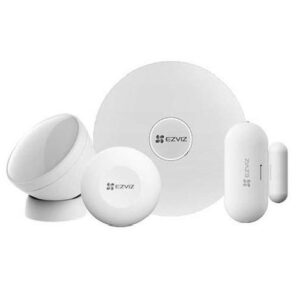 KIT ALLARME A3 - CENTRALINA SENSORE PIR APERTURA/CHIUSURA PULSANTE ZIGBEE (EZVCSB1)