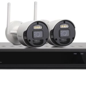 KIT SISTEMA DI SORVEGLIANZA NVR 8 CANALI + 2 TELECAMERE (ISW-K1N8BF2MP-2 GEN1) WIRELESS PIR