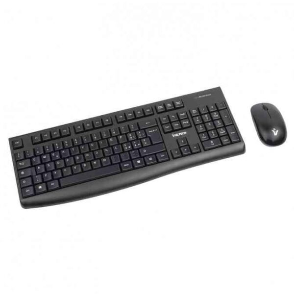 KIT TASTIERA E MOUSE KM-821W WIRELESS NERA