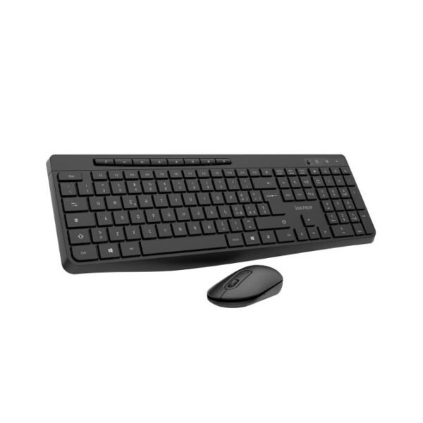 KIT TASTIERA E MOUSE KM-841W WIRELESS NERA