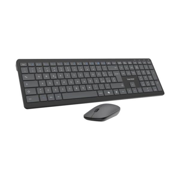 KIT TASTIERA E MOUSE KM-851W WIRELESS ULTRAS SLIM NERA