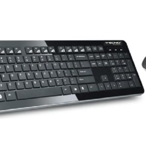 KIT TASTIERA + MOUSE TC-920W WIRELESS NERA