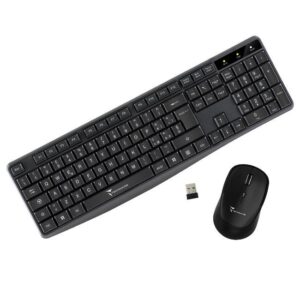 KIT TASTIERA + MOUSE WIRELESS TM-KM001 NERA