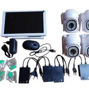 KIT WIFI SORVEGLIANZA 4 TELECAMERE CON MONITOR (SX8009-4)