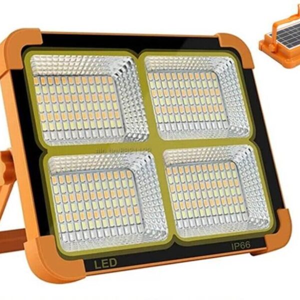 LAMPADA LED SOLAR LIGHT AB-T4 AD ENERGIA SOLARE RICARICABILE MULTIFUNZIONALE 120W