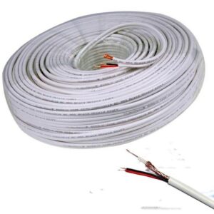 MATASSA CAVO RG59+DC 100 MT PVC BIANCO (CM-038)